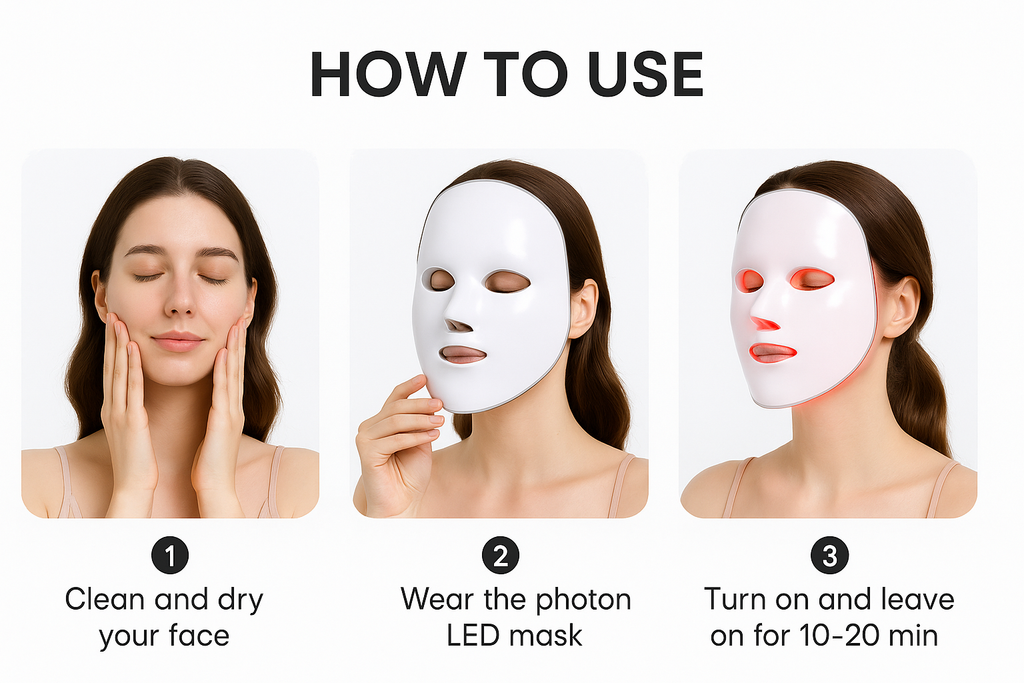 LED Light Therapy Face Mask