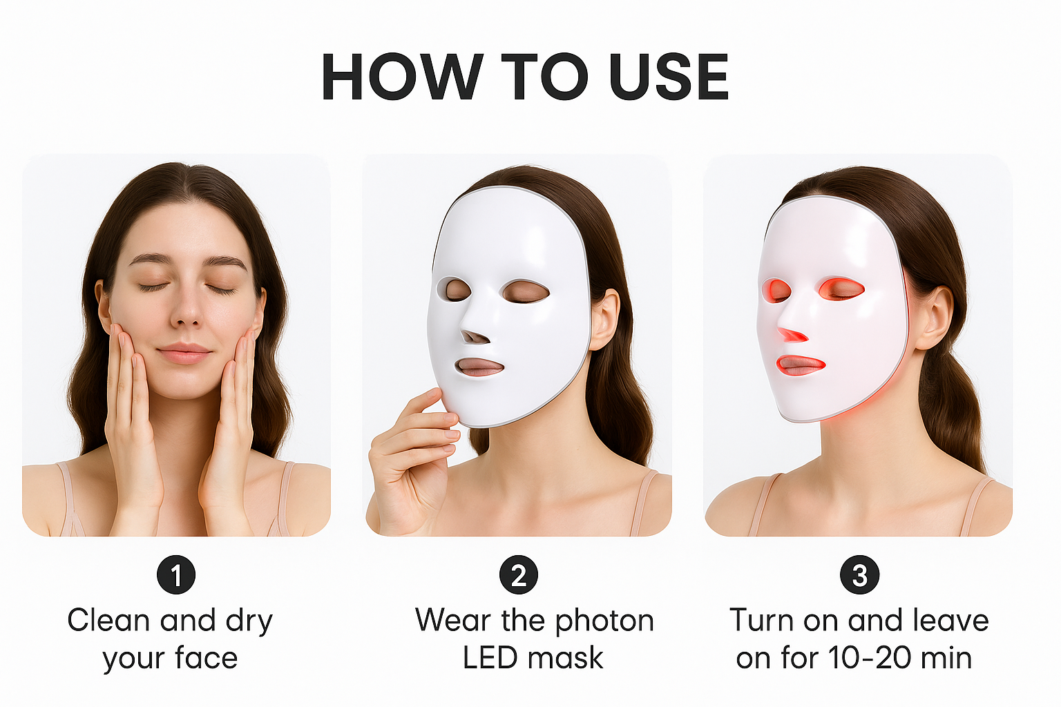 LED Light Therapy Face Mask